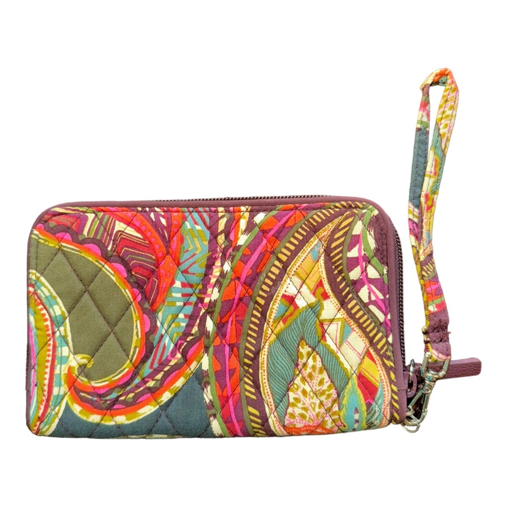 Vera Bradley Heirloom Paisley Wristlet Wallet